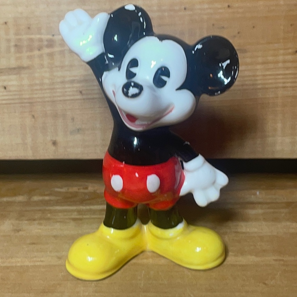 Vintage 60’s - Mickey Mouse Figurine (Made in Japan) Walt Disney